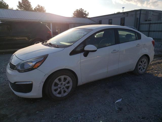 KNADN4A35G6663104 - 2016 KIA RIO EX WHITE photo 1