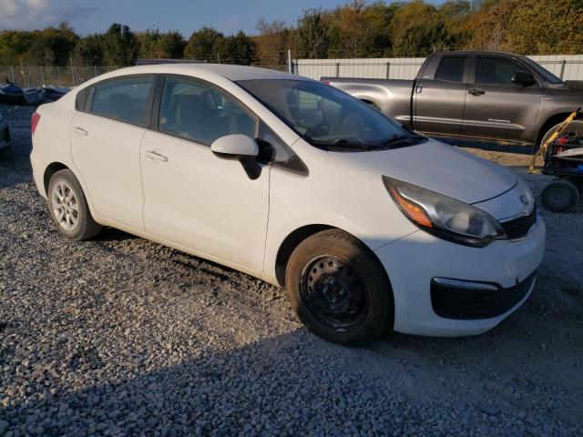 KNADN4A35G6663104 - 2016 KIA RIO EX WHITE photo 4