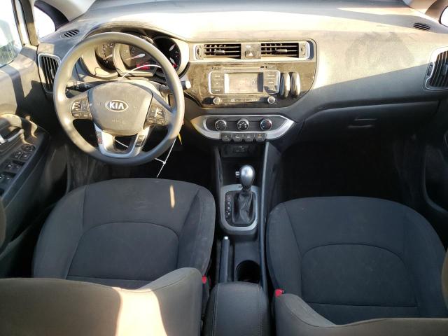 KNADN4A35G6663104 - 2016 KIA RIO EX WHITE photo 8