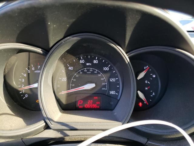 KNADN4A35G6663104 - 2016 KIA RIO EX WHITE photo 9