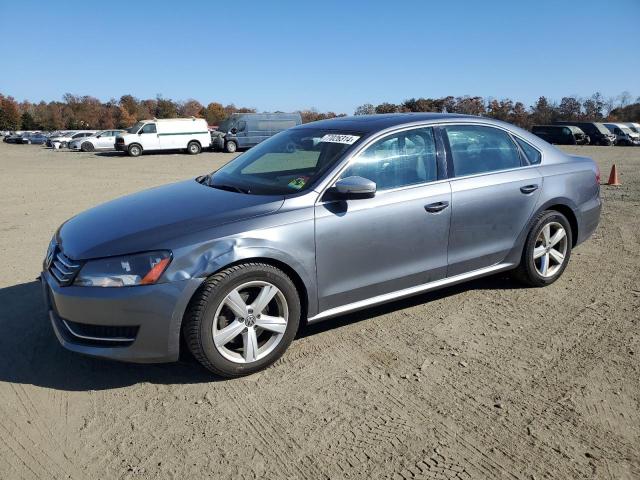 1VWBP7A39DC008878 - 2013 VOLKSWAGEN PASSAT SE GRAY photo 1