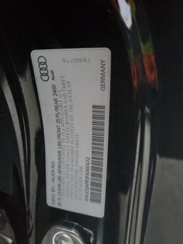 WAUCGAFR3FA060472 - 2015 AUDI S5 PREMIUM PLUS შავი ფოტო 12