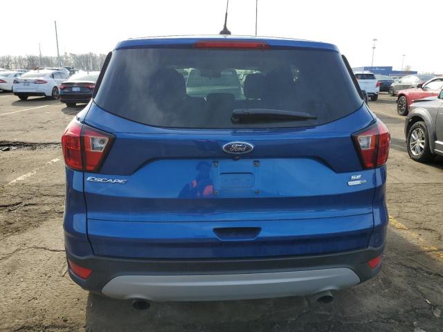 1FMCU9GD3KUC24823 - 2019 FORD ESCAPE SE BLUE photo 6