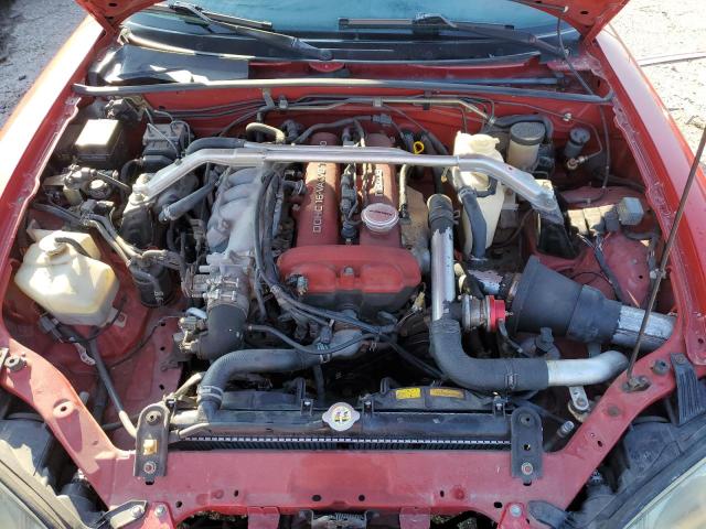 JM1NB354840409494 - 2004 MAZDA MX-5 MIATA SPEED RED photo 11