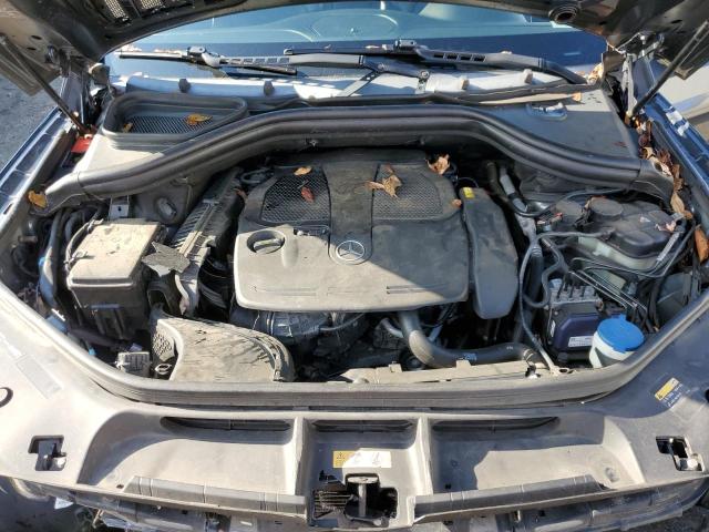 4JGDA5HBXCA034846 - 2012 MERCEDES-BENZ ML 350 4MATIC GRAY photo 12
