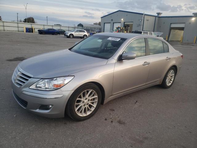 KMHGC4DE9BU117389 - 2011 HYUNDAI GENESIS 3.8L SILVER photo 1