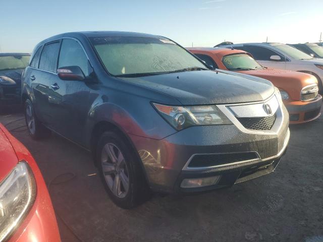 2HNYD2H66BH550260 - 2011 ACURA MDX TECHNOLOGY GRAY photo 4