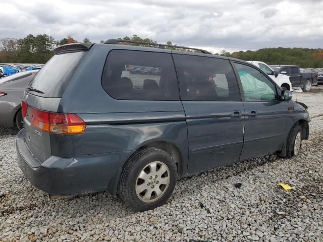 5FNRL18694B054000 - 2004 HONDA ODYSSEY EX BLUE photo 3