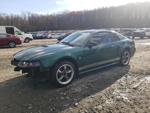 1FAFP40402F159882 - 2002 FORD MUSTANG GREEN photo 1
