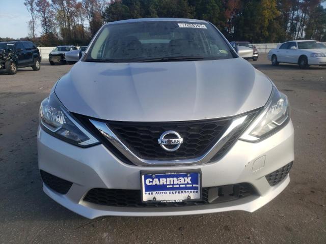 3N1AB7AP6KY303928 - 2019 NISSAN SENTRA S SILVER photo 5