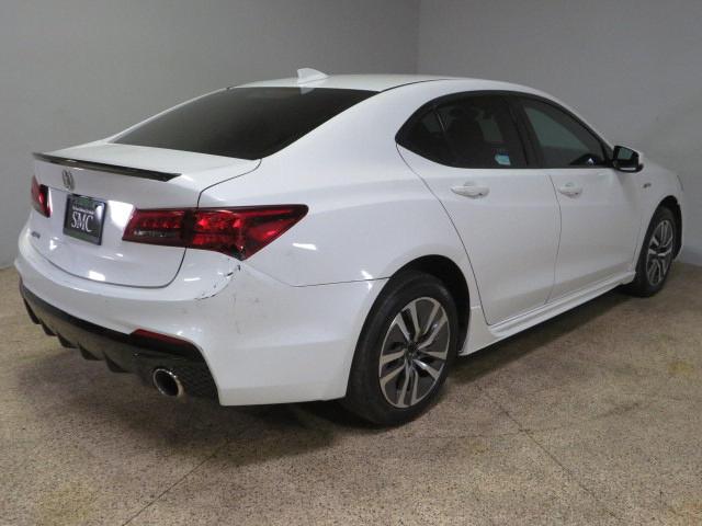 19UUB3F63JA000368 - 2018 ACURA TLX TECH+A WHITE photo 3