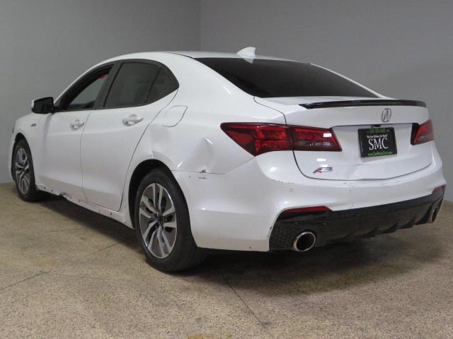 19UUB3F63JA000368 - 2018 ACURA TLX TECH+A WHITE photo 4
