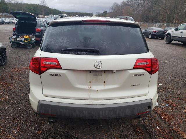 2HNYD28669H006741 - 2009 ACURA MDX TECHNOLOGY WHITE photo 6