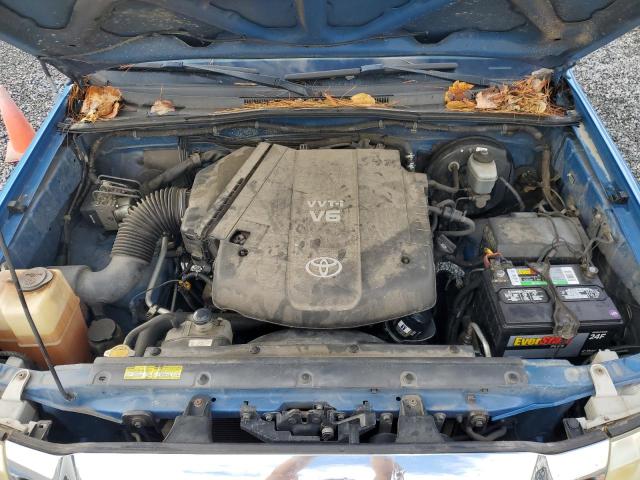 5TEJU62N97Z329830 - 2007 TOYOTA TACOMA DOUBLE CAB PRERUNNER BLUE photo 11