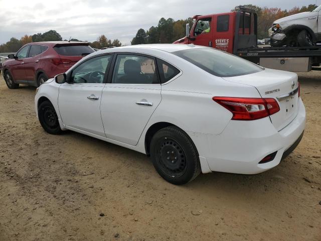 3N1AB7AP1HY223946 - 2017 NISSAN SENTRA S WHITE photo 2