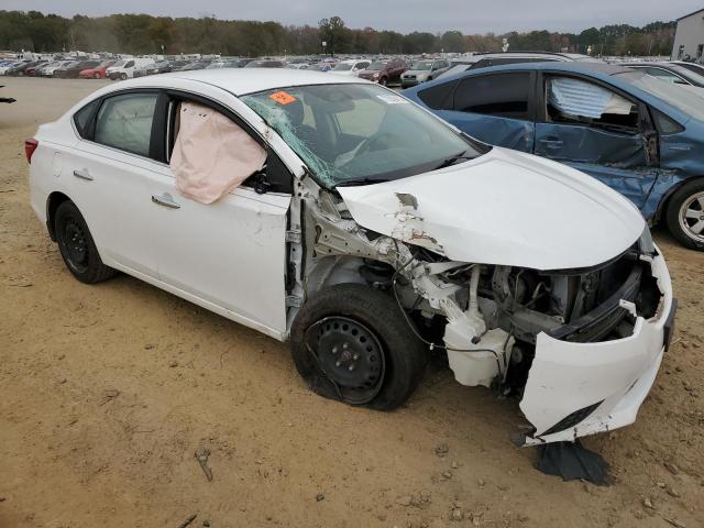 3N1AB7AP1HY223946 - 2017 NISSAN SENTRA S WHITE photo 4