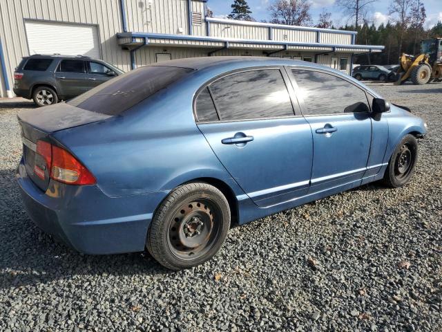 2HGFA1F55AH550549 - 2010 HONDA CIVIC LX BLUE photo 3