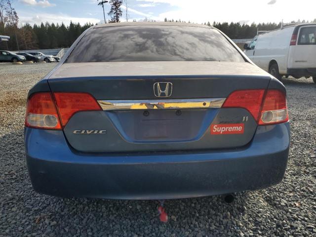 2HGFA1F55AH550549 - 2010 HONDA CIVIC LX BLUE photo 6