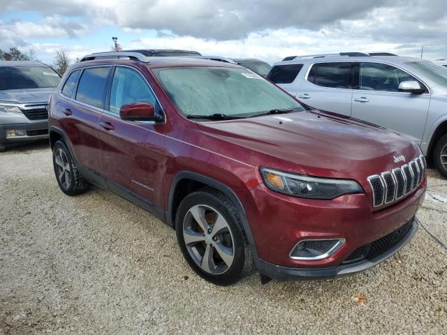 1C4PJLDN5KD325726 - 2019 JEEP CHEROKEE LIMITED BURGUNDY photo 4