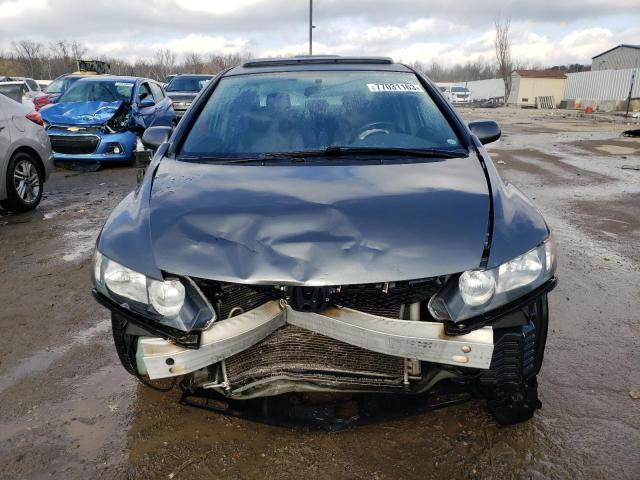 19XFA1F92AE000299 - 2010 HONDA CIVIC EXL ნაცრისფერი ფოტო 5