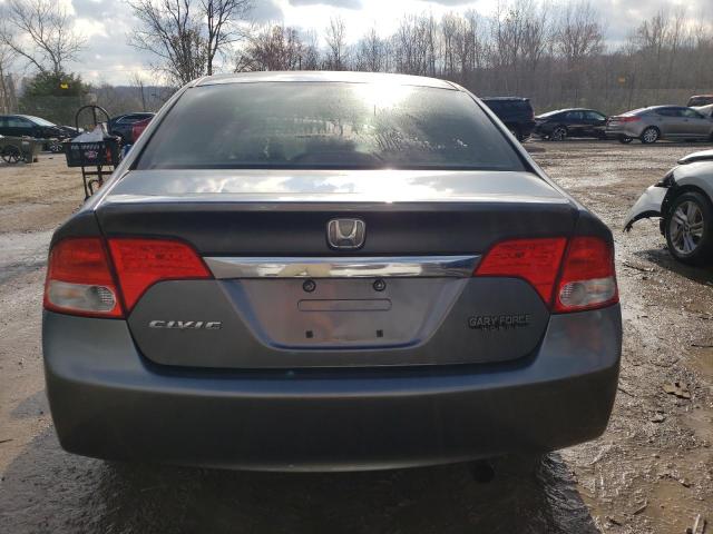 19XFA1F92AE000299 - 2010 HONDA CIVIC EXL ნაცრისფერი ფოტო 6