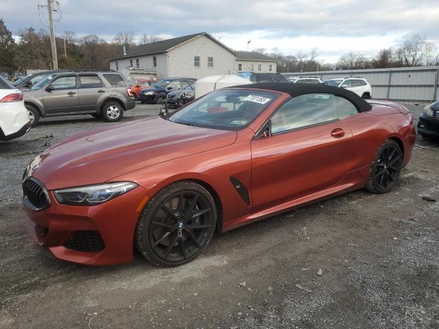 WBAFY4C5XKBX39172 - 2019 BMW M850XI RED photo 1