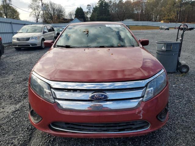 3FAHP0HG5AR139323 - 2010 FORD FUSION SE RED photo 5