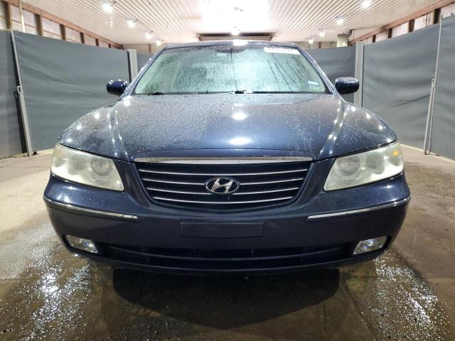 KMHFC46F37A181759 - 2007 HYUNDAI AZERA SE BLUE photo 5