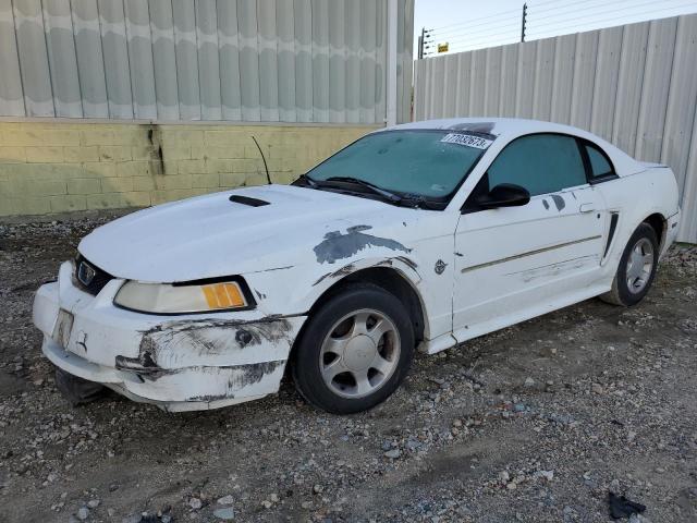1FAFP4045XF186521 - 1999 FORD MUSTANG WHITE photo 1