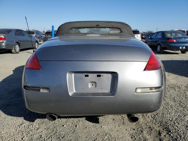 JN1AZ36A84M253600 - 2004 NISSAN 350Z ROADSTER SILVER photo 6