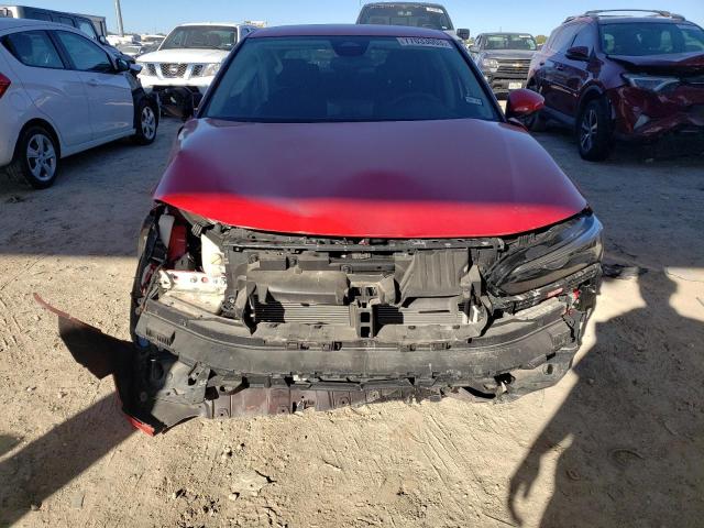 2HGFE2F27NH509488 - 2022 HONDA CIVIC LX RED photo 5