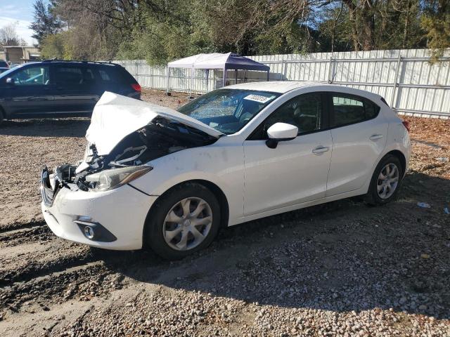 JM1BM1K71E1177347 - 2014 MAZDA 3 SPORT WHITE photo 1