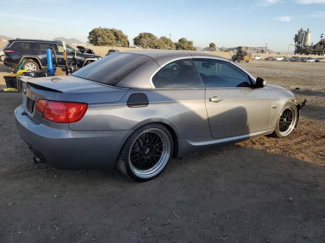 WBADX7C58BE580856 - 2011 BMW 335 I GRAY photo 3