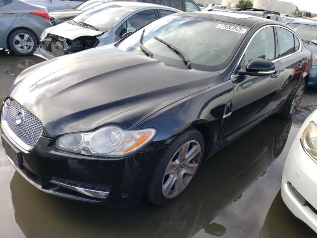 SAJWA0FB2BLS13356 - 2011 JAGUAR XF BLACK photo 1