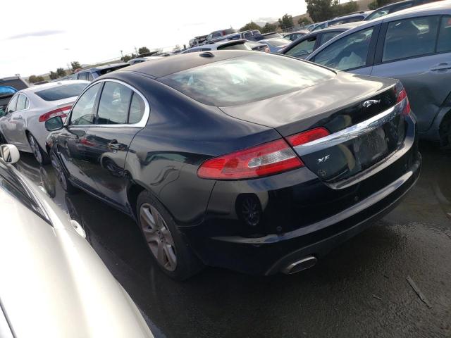 SAJWA0FB2BLS13356 - 2011 JAGUAR XF BLACK photo 2