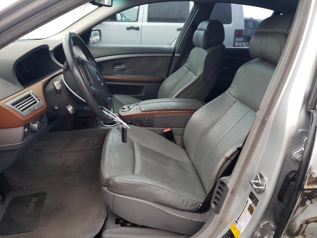 WBAHL83586DT05258 - 2006 BMW 750 I SILVER photo 7