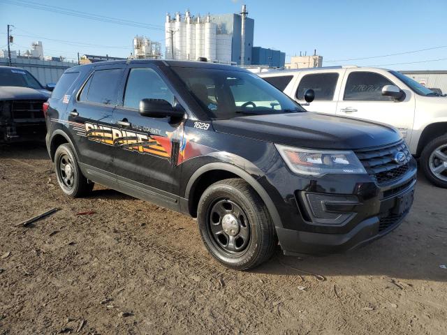 1FM5K8AR9GGA77734 - 2016 FORD EXPLORER POLICE INTERCEPTOR 黑色 照片 4