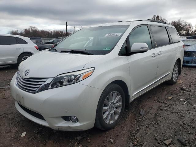 2015 TOYOTA SIENNA XLE, 