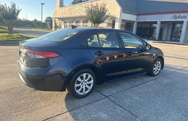 JTDEPMAE3MJ123908 - 2021 TOYOTA COROLLA LE BLUE photo 4