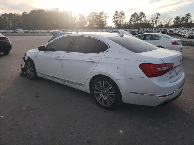 KNALN4D73G5221387 - 2016 KIA CADENZA LUXURY WHITE photo 2