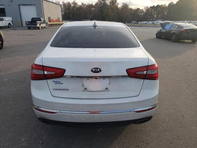 KNALN4D73G5221387 - 2016 KIA CADENZA LUXURY WHITE photo 6