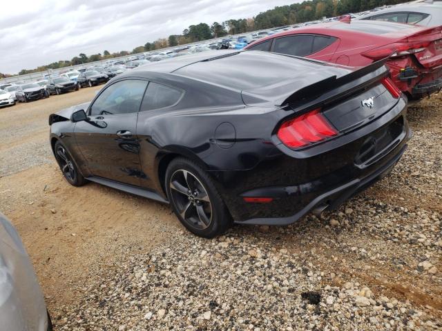 1FA6P8TH2J5182767 - 2018 FORD MUSTANG BLACK photo 2