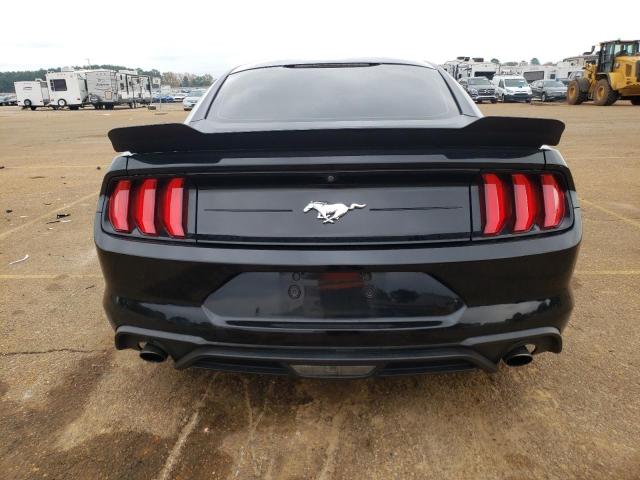 1FA6P8TH2J5182767 - 2018 FORD MUSTANG BLACK photo 6