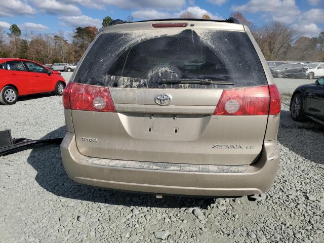 5TDZK23C38S151023 - 2008 TOYOTA SIENNA CE GOLD photo 6