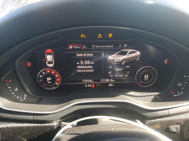 WAUB4CF50JA129561 - 2018 AUDI S5 PREMIUM PLUS შავი ფოტო 9