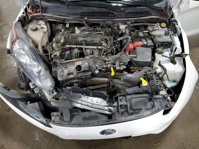 3FADP4AJXKM163823 - 2019 FORD FIESTA S WHITE photo 11