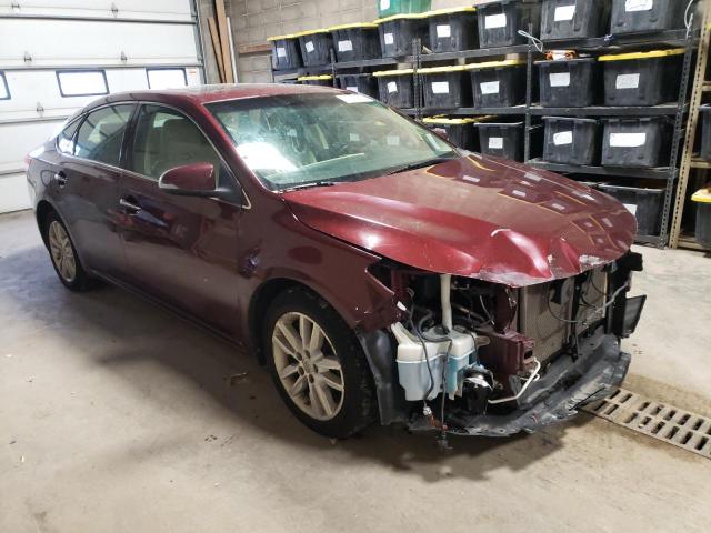 4T1BK1EB6DU005541 - 2013 TOYOTA AVALON BASE BURGUNDY photo 4