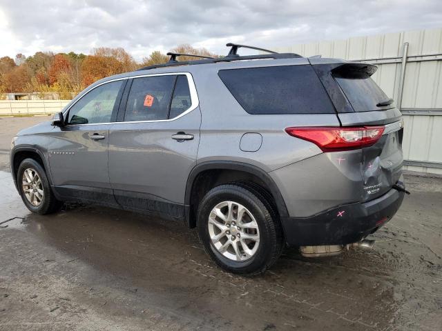 1GNERHKWXKJ304808 - 2019 CHEVROLET TRAVERSE LT GRAY photo 2