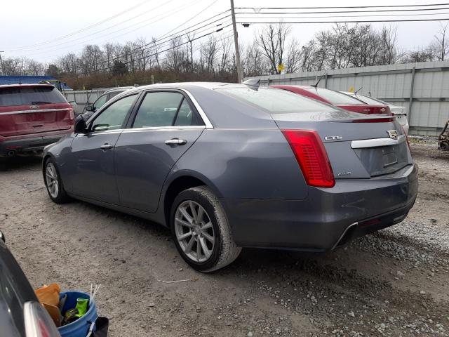 1G6AW5SX4K0108377 - 2019 CADILLAC CTS GRAY photo 2