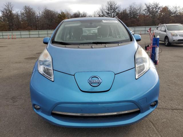 JN1AZ0CPXCT026985 - 2012 NISSAN LEAF SV BLUE photo 5